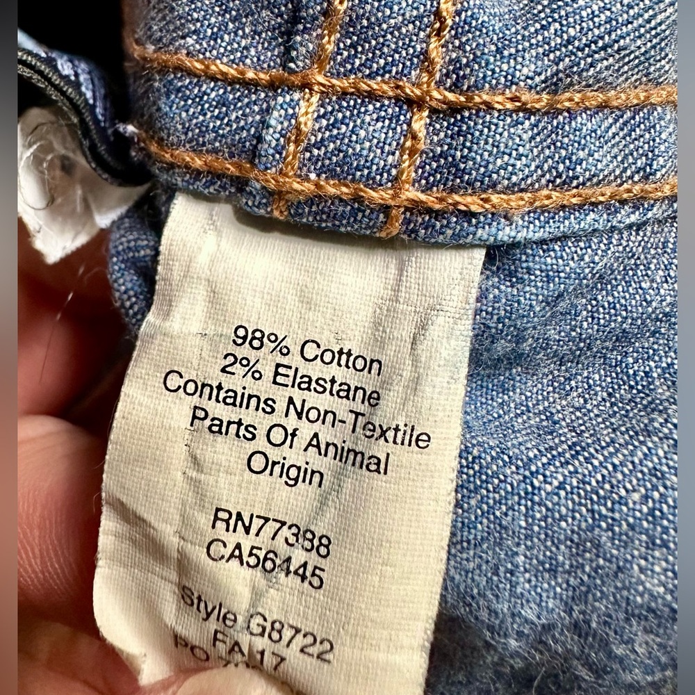 Madewell Rivet & Thread High Rise Cropped Jeans, Size 28 - Picture 7 of 8